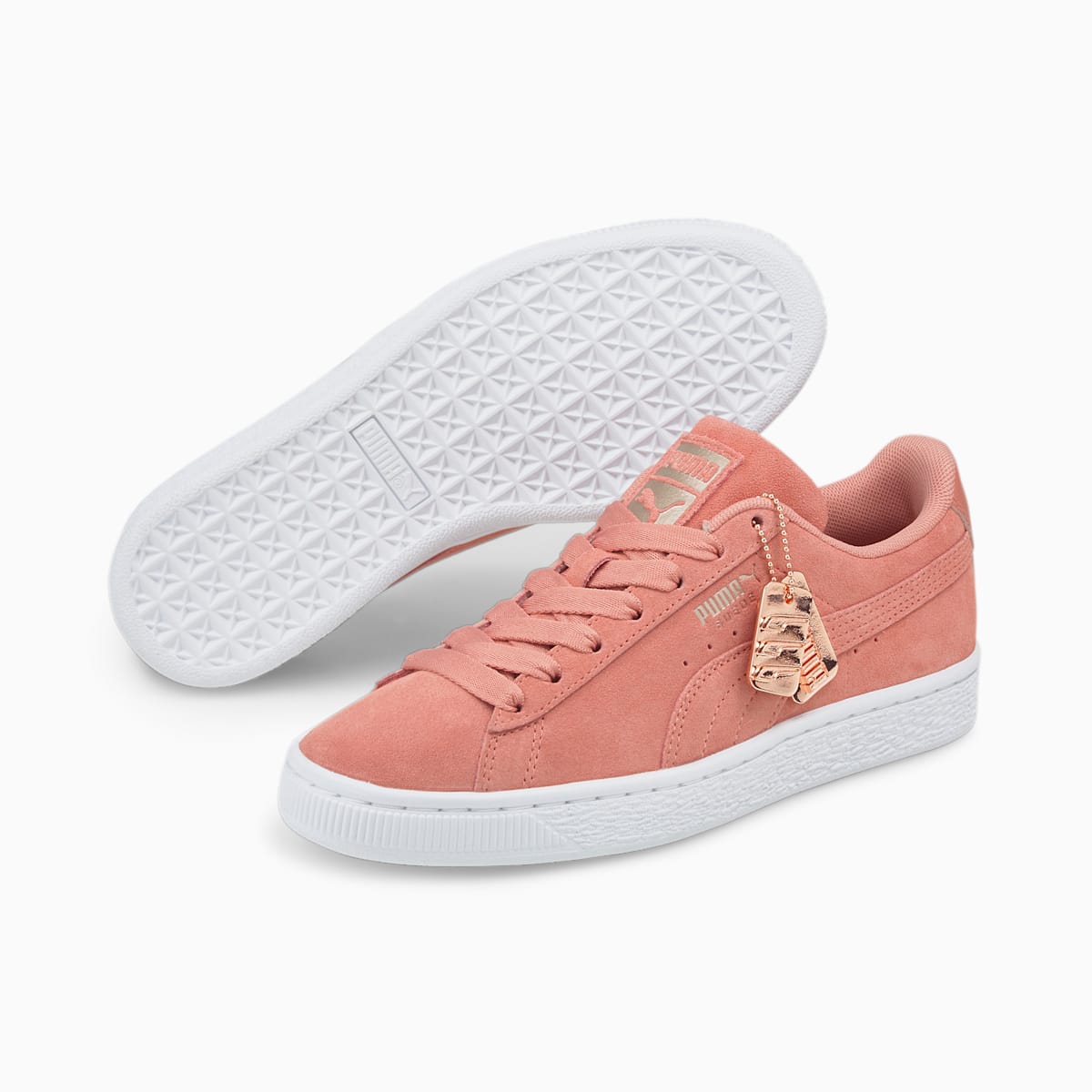 Dámské Tenisky Puma Suede Jewels Růžové/Bílé/Růžové Zlaté | PU5734-T20