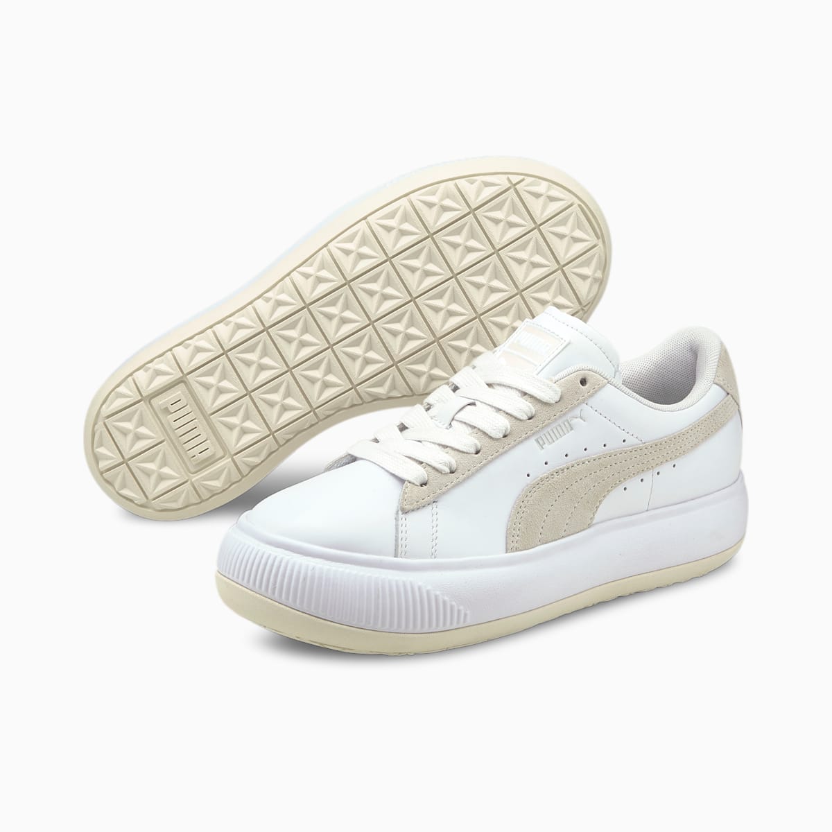 Dámské Tenisky Puma Suede Mayu Mix Bílé | PU2481-D01