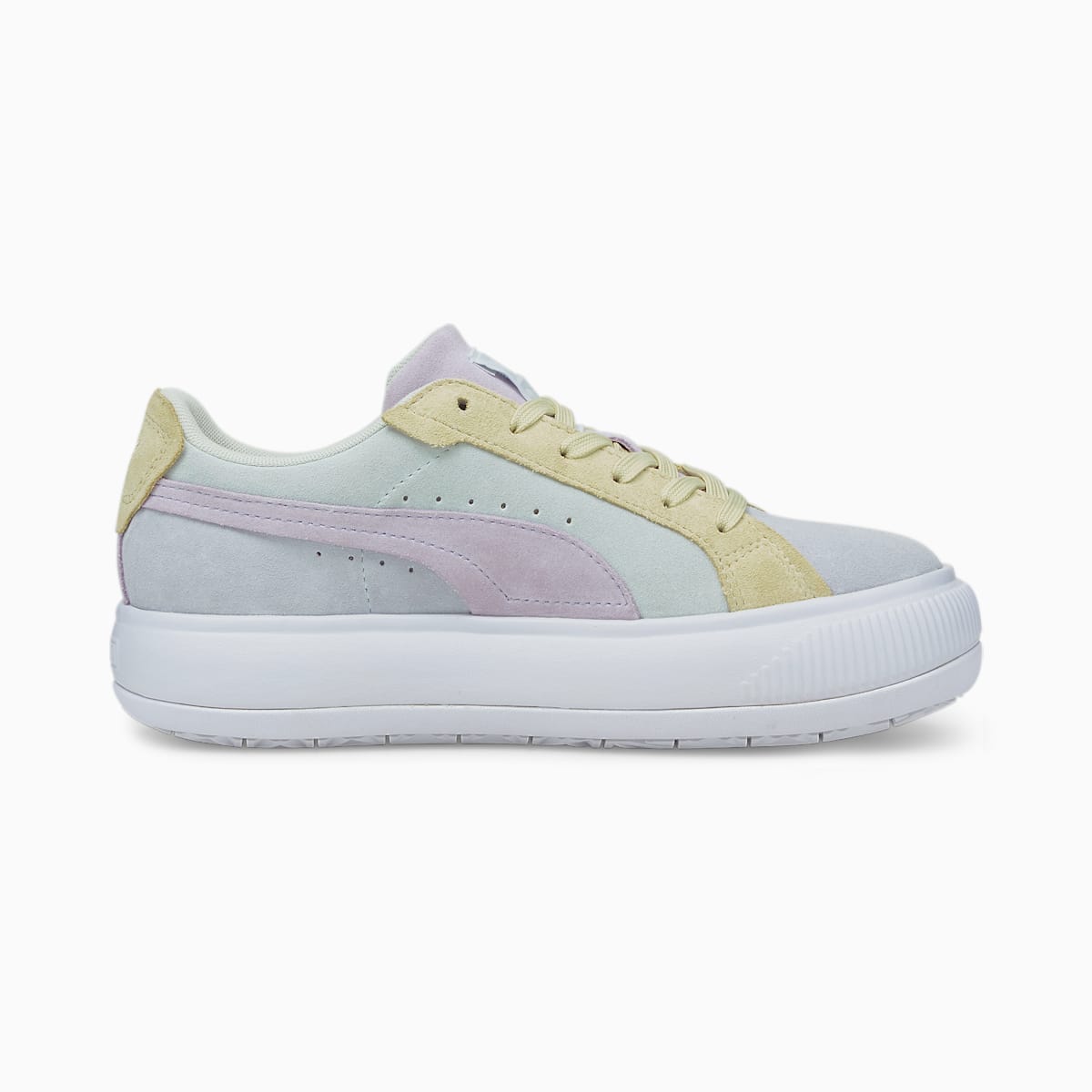 Dámské Tenisky Puma Suede Mayu Raw Bílé | PU8190-B26