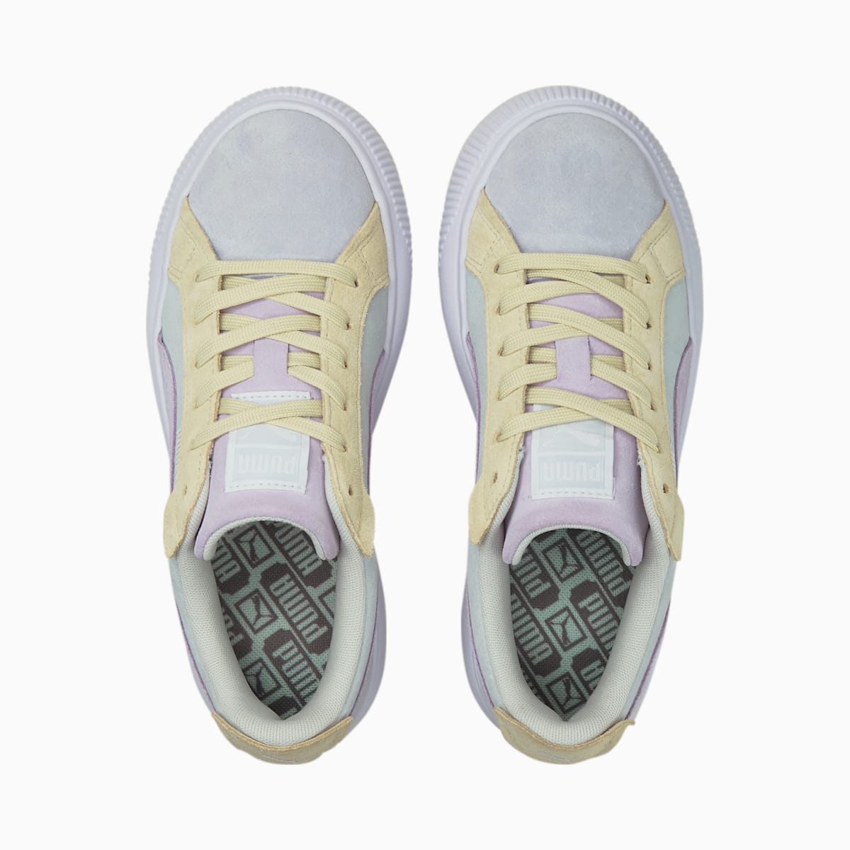 Dámské Tenisky Puma Suede Mayu Raw Bílé | PU8190-B26