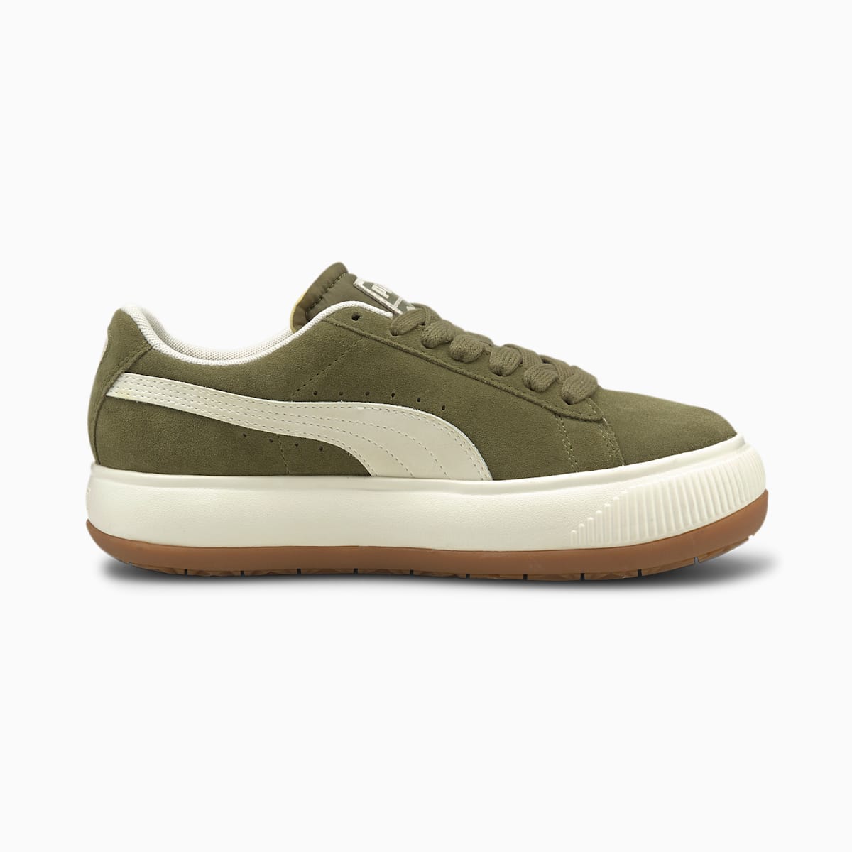 Dámské Tenisky Puma Suede Mayu UP Olivy Zelené | PU0576-E08