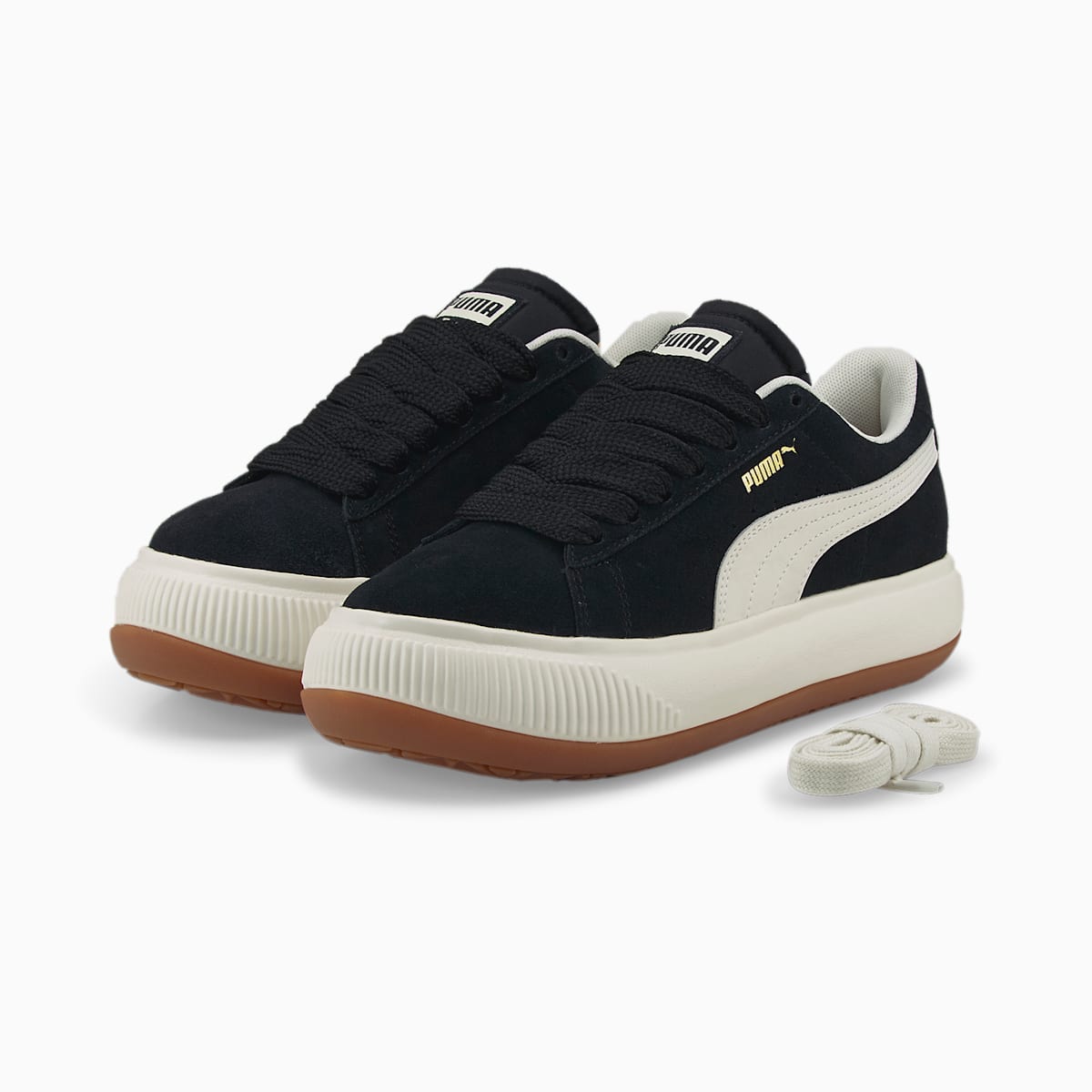 Dámské Tenisky Puma Suede Mayu UP Černé | PU6418-M16