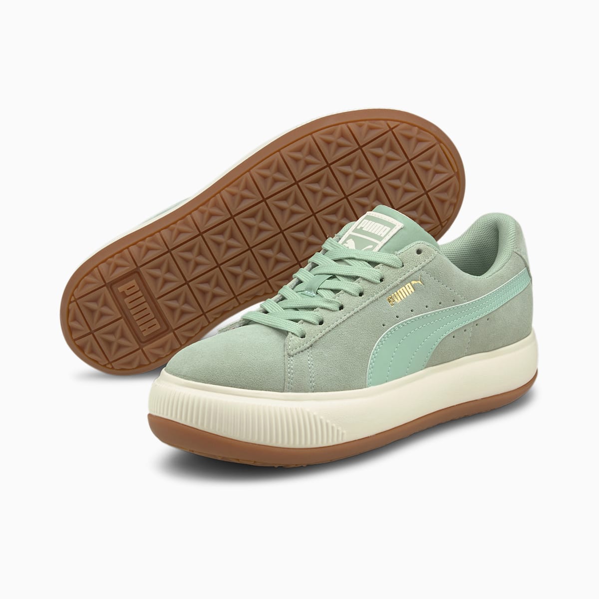 Dámské Tenisky Puma Suede Mayu Zelene | PU0648-Q56