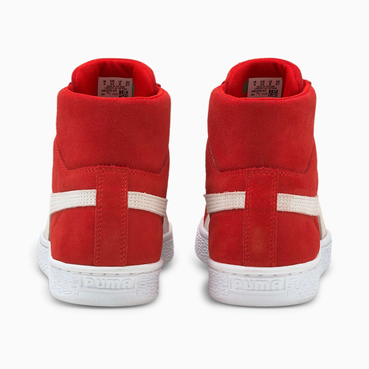 Dámské Tenisky Puma Suede Mid XXI Červené/Bílé | PU6153-M89