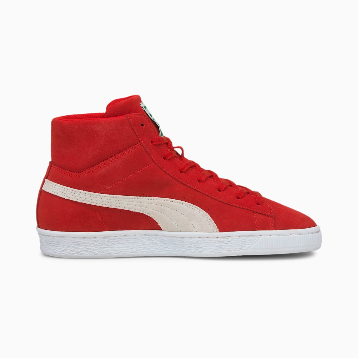 Dámské Tenisky Puma Suede Mid XXI Červené/Bílé | PU6153-M89