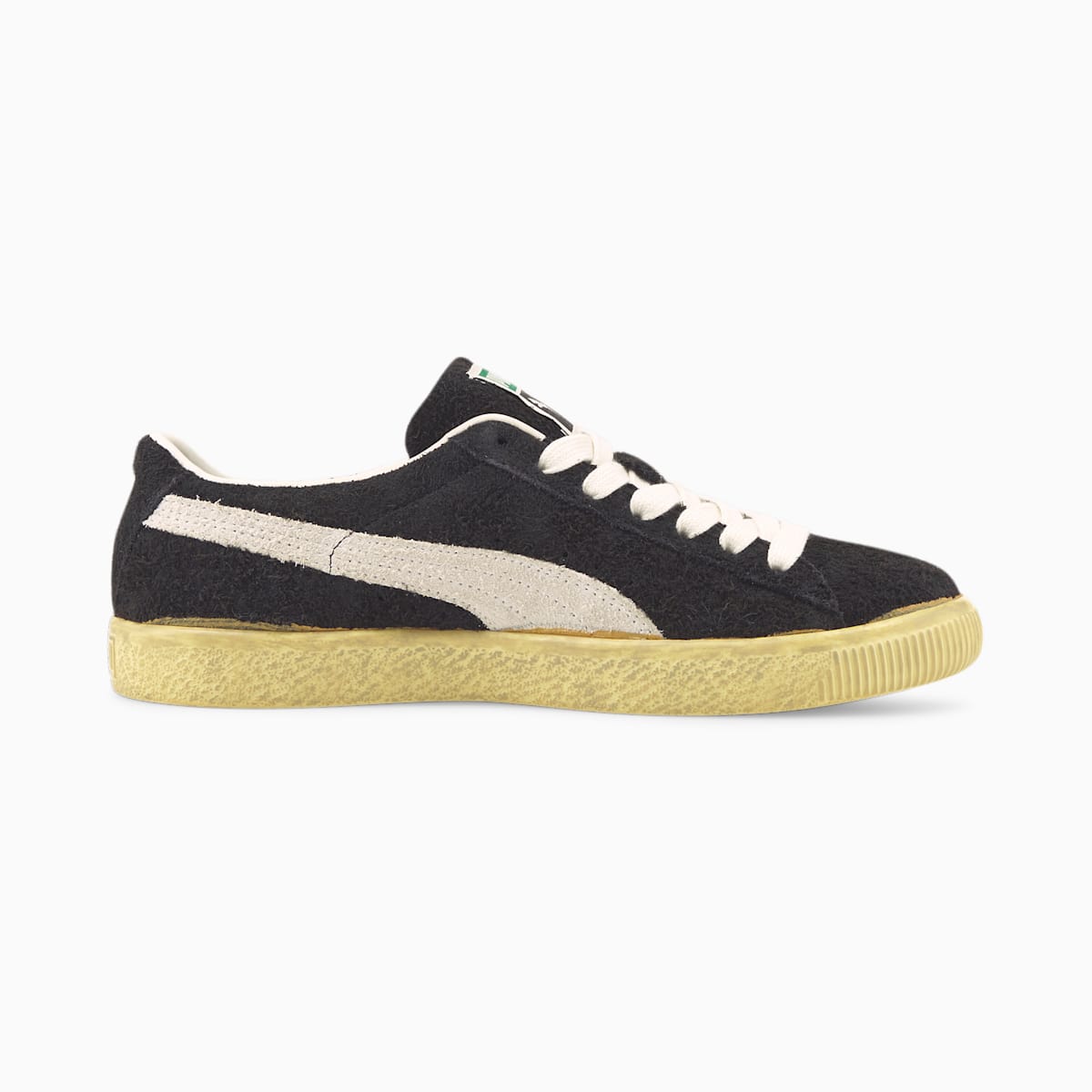 Dámské Tenisky Puma Suede VTG The NeverWorn Černé/Bílé/Žluté | PU9130-B73