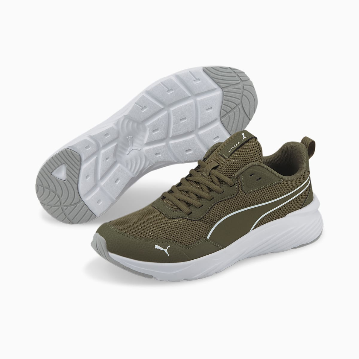 Dámské Tenisky Puma Supertec Zero Tmavě Zelene/Bílé | PU8271-L39