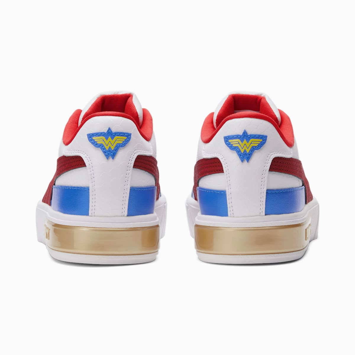 Dívčí Tenisky Puma PUMA x DC Justice League Cali Star Wonder Woman JR Bílé/Červené | PU4895-V48