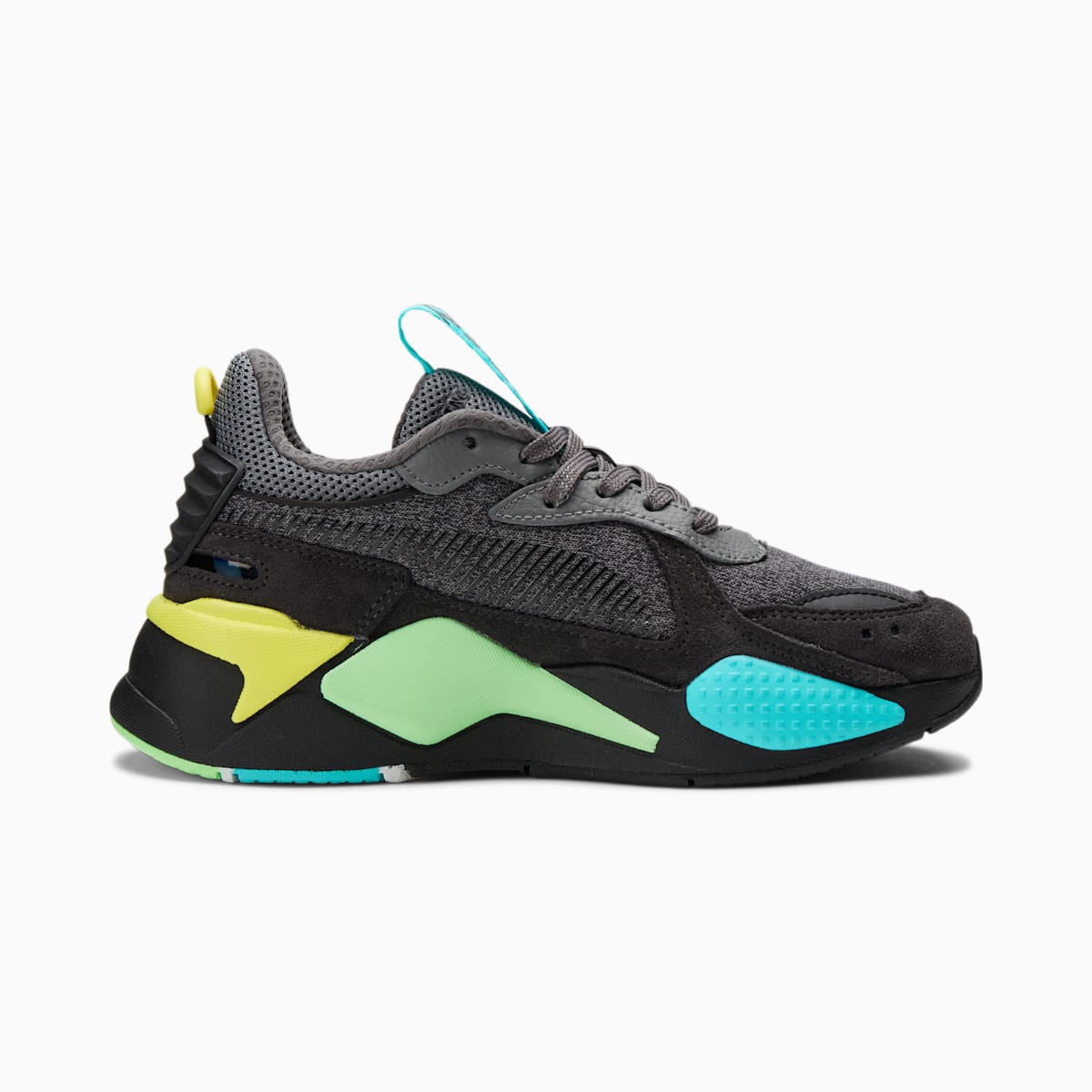 Dívčí Tenisky Puma RS-X Highlighter JR Černé/Žluté | PU8105-F63