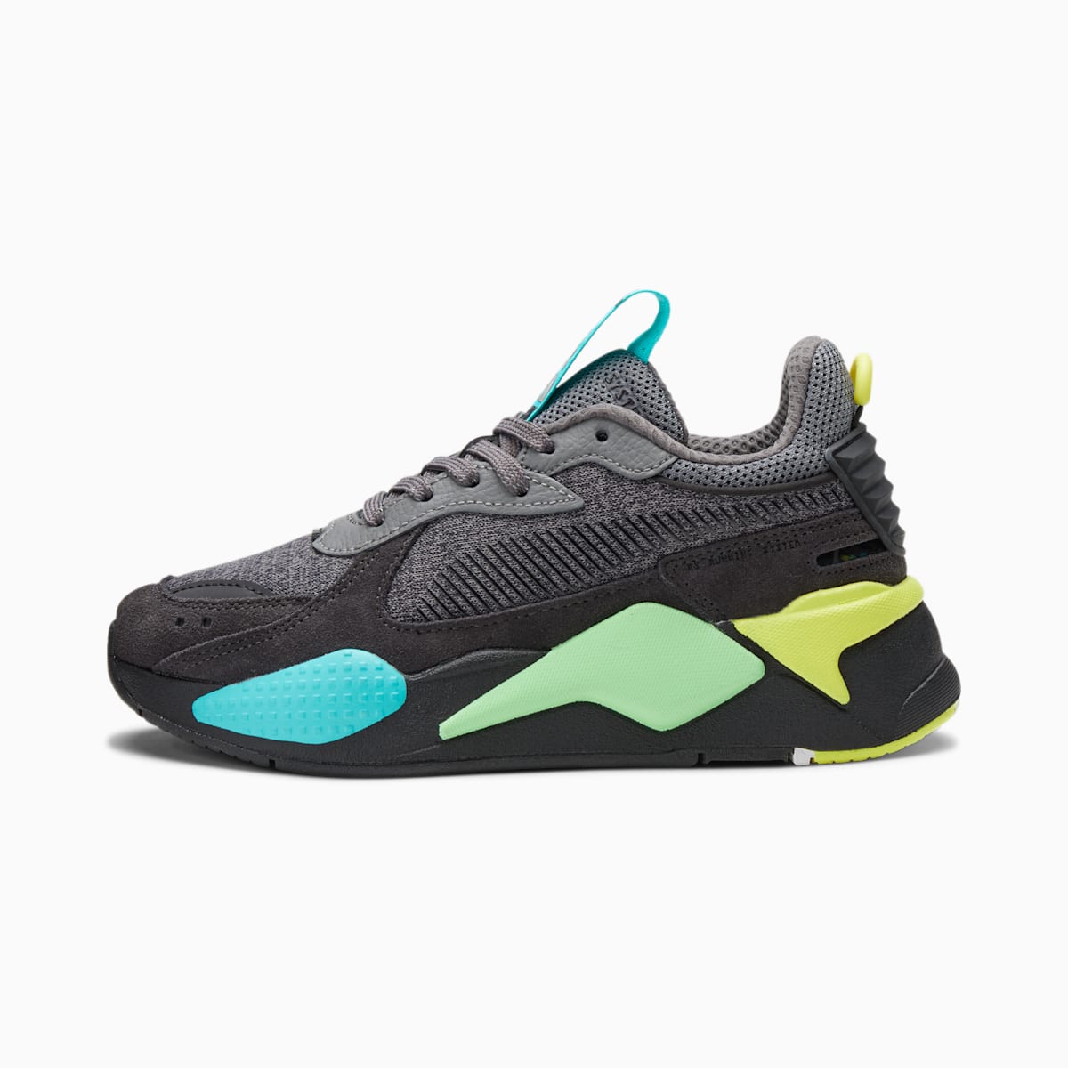 Dívčí Tenisky Puma RS-X Highlighter JR Černé/Žluté | PU8105-F63