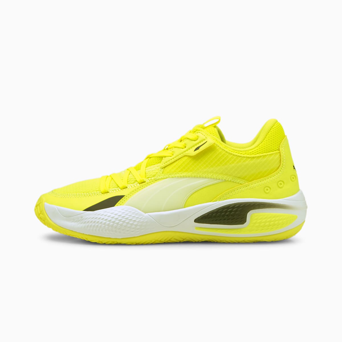 Pánské Basketbalové Boty Puma Court Rider I Žluté/Bílé | PU2753-Z31