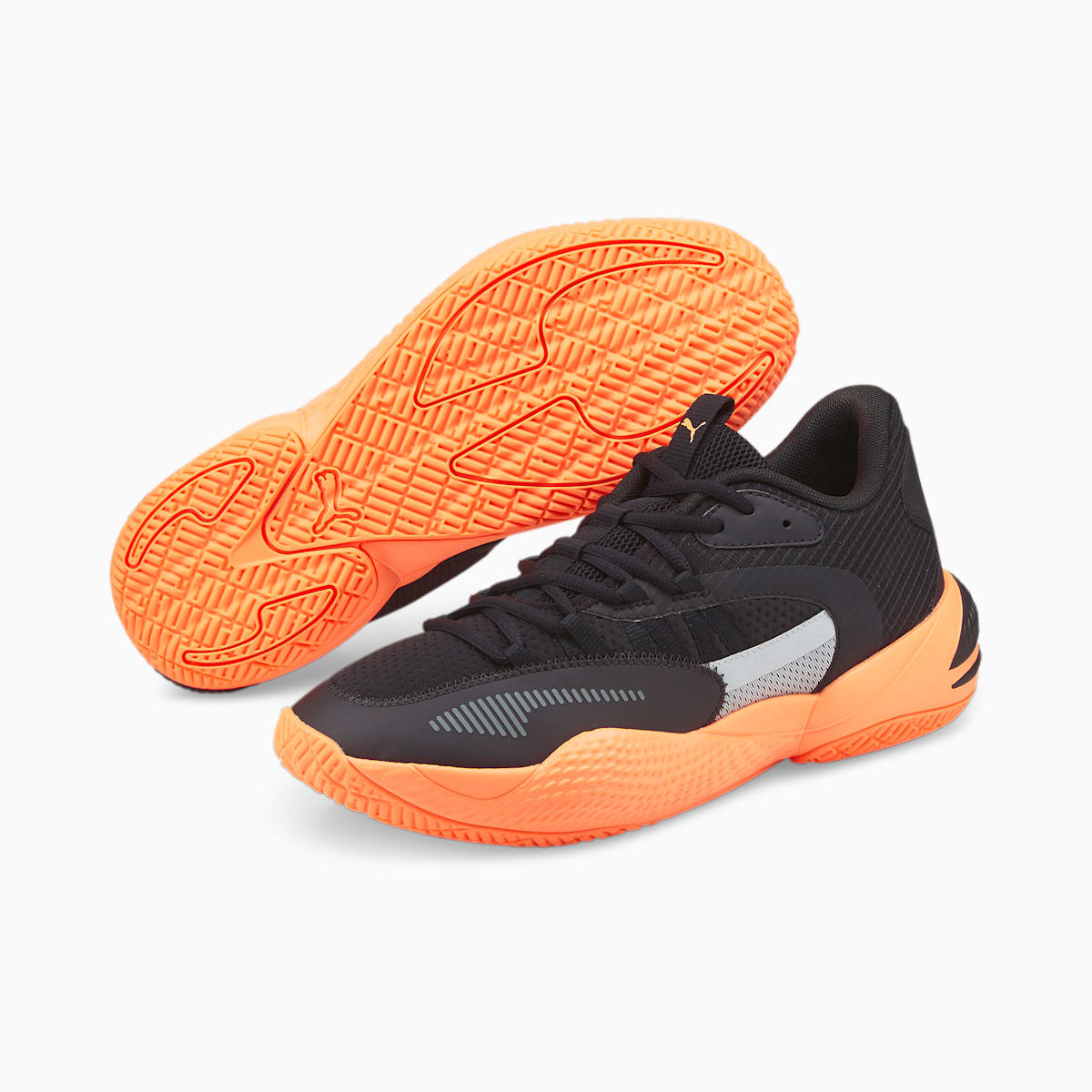 Pánské Basketbalové Boty Puma Court Rider 2.0 Černé | PU4219-T10