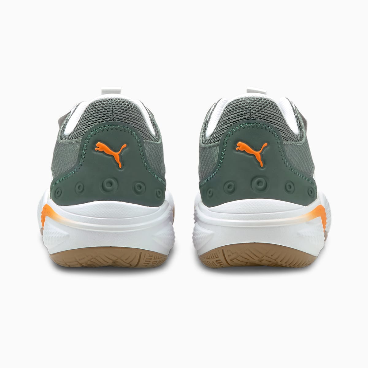 Pánské Basketbalové Boty Puma Court Rider Pop Bílé/Oranžové | PU4530-Y87