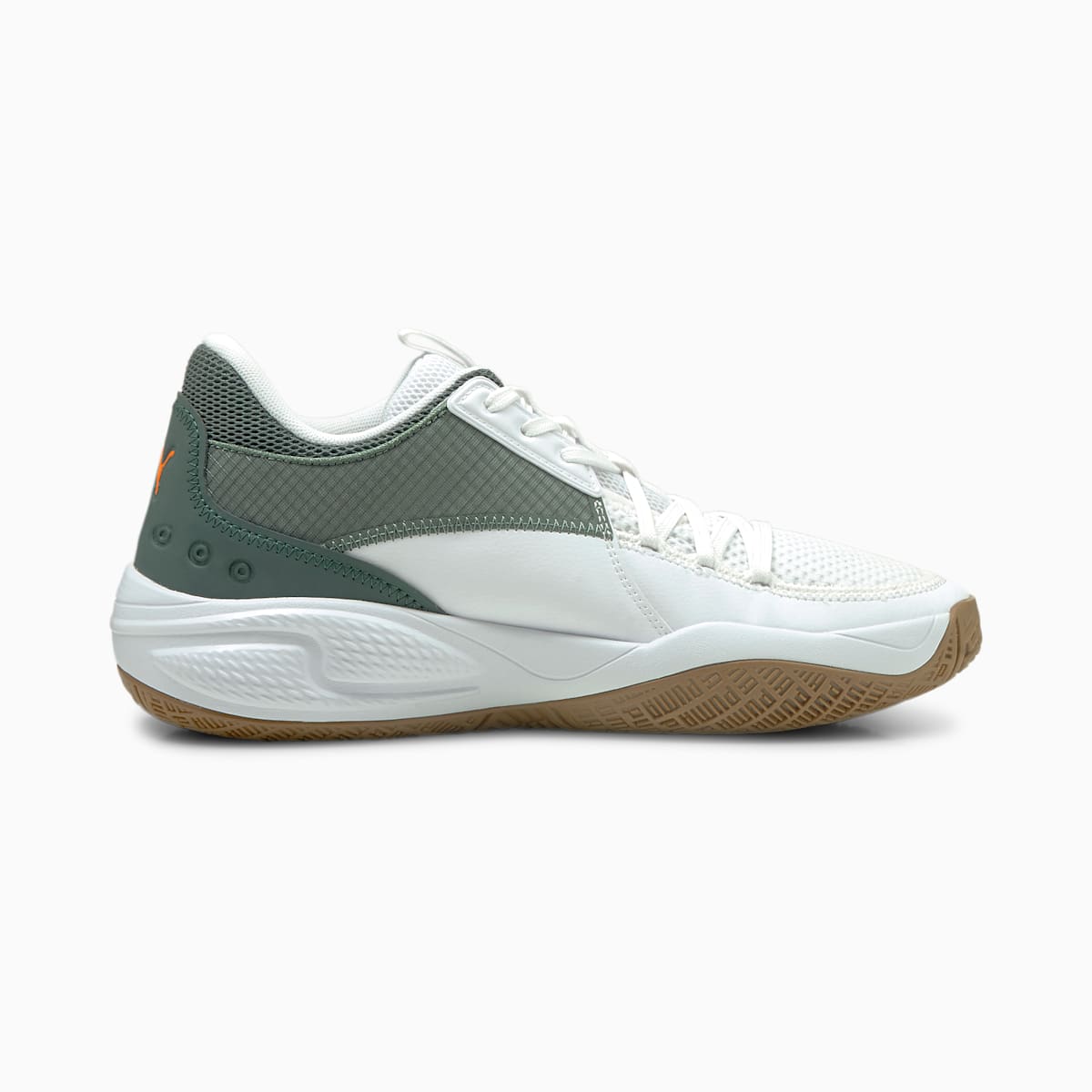 Pánské Basketbalové Boty Puma Court Rider Pop Bílé/Oranžové | PU4530-Y87