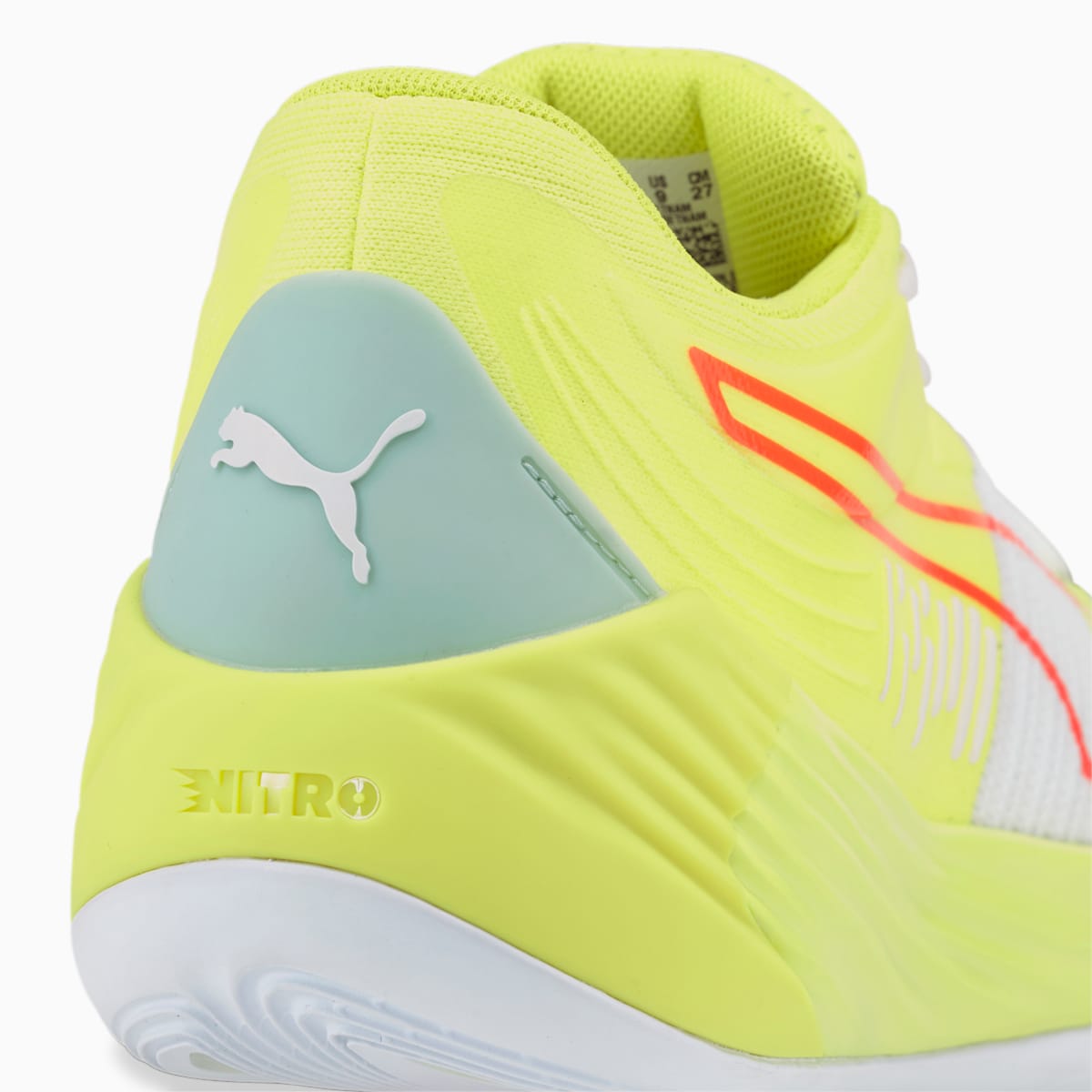 Pánské Basketbalové Boty Puma Fusion Nitro Žluté/Oranžové | PU7469-F81