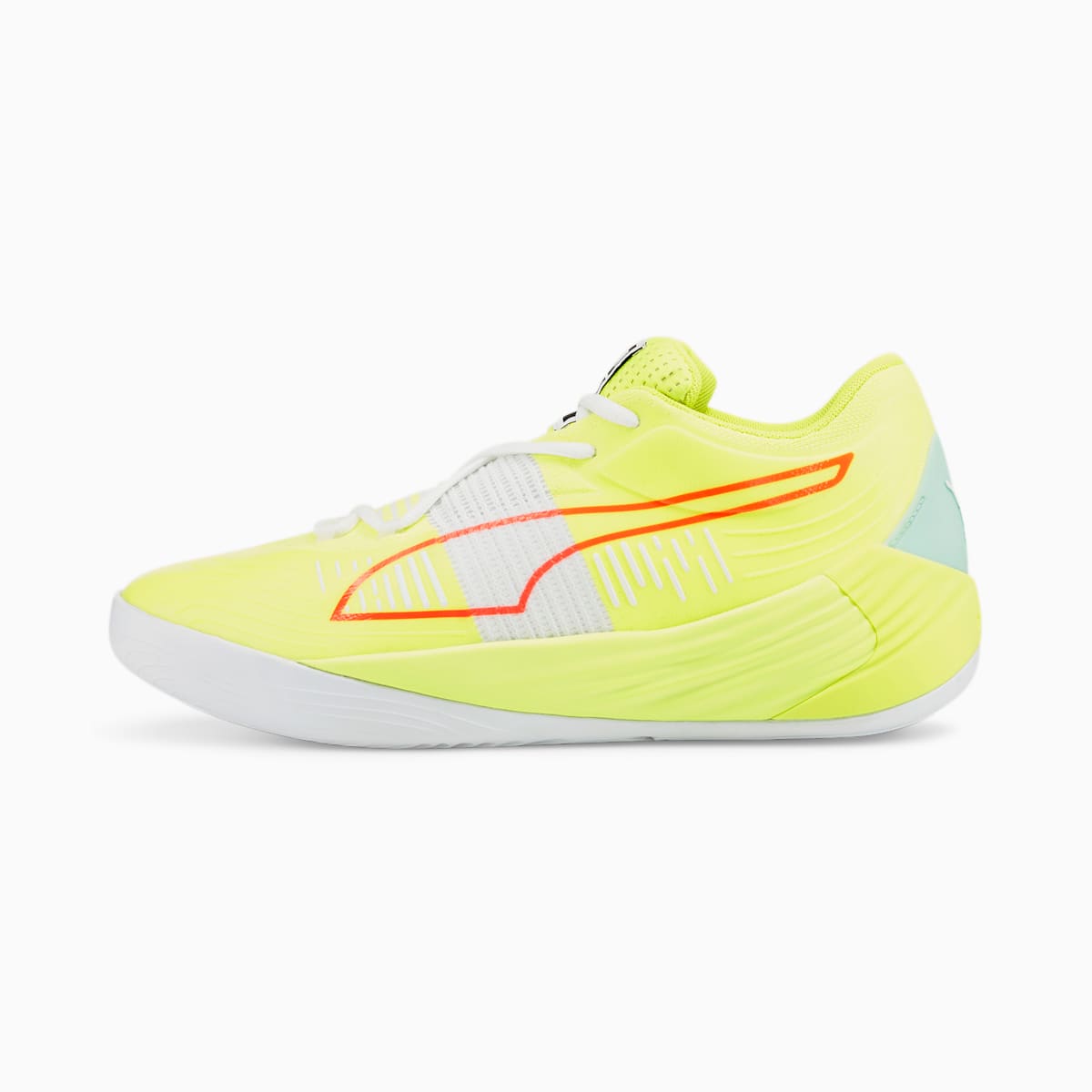 Pánské Basketbalové Boty Puma Fusion Nitro Žluté/Oranžové | PU7469-F81