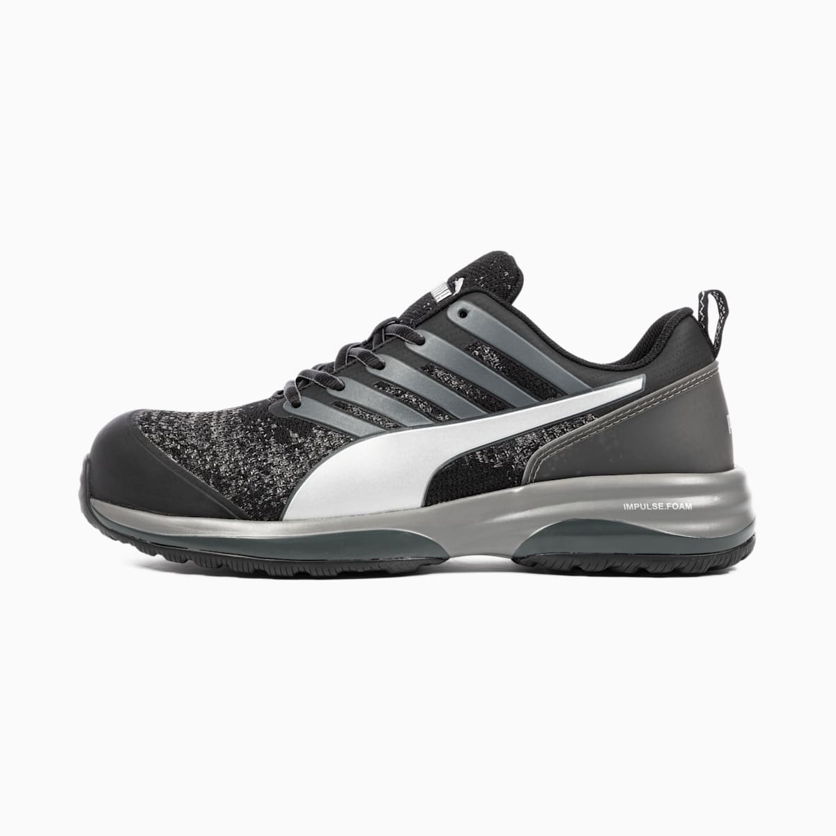 Pánské Pracovní Obuv Puma Charge Black Low S1P ESD HRO SRC Černé | PU3195-M75