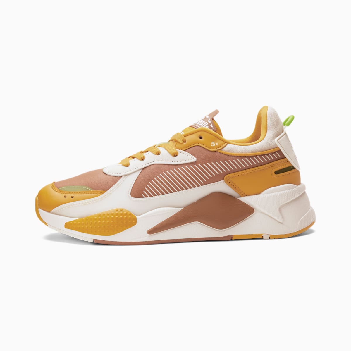 Pánské Boty Puma PUMA x WHITE CASTLE RS-X Oranžové Kytičkované | PU2805-B32