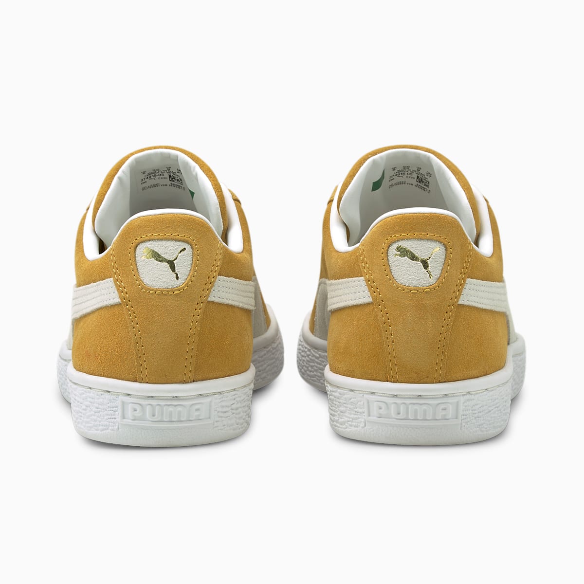 Pánské Boty Puma Suede Classic XXI Oranžové Hořčice/Bílé | PU7129-N67