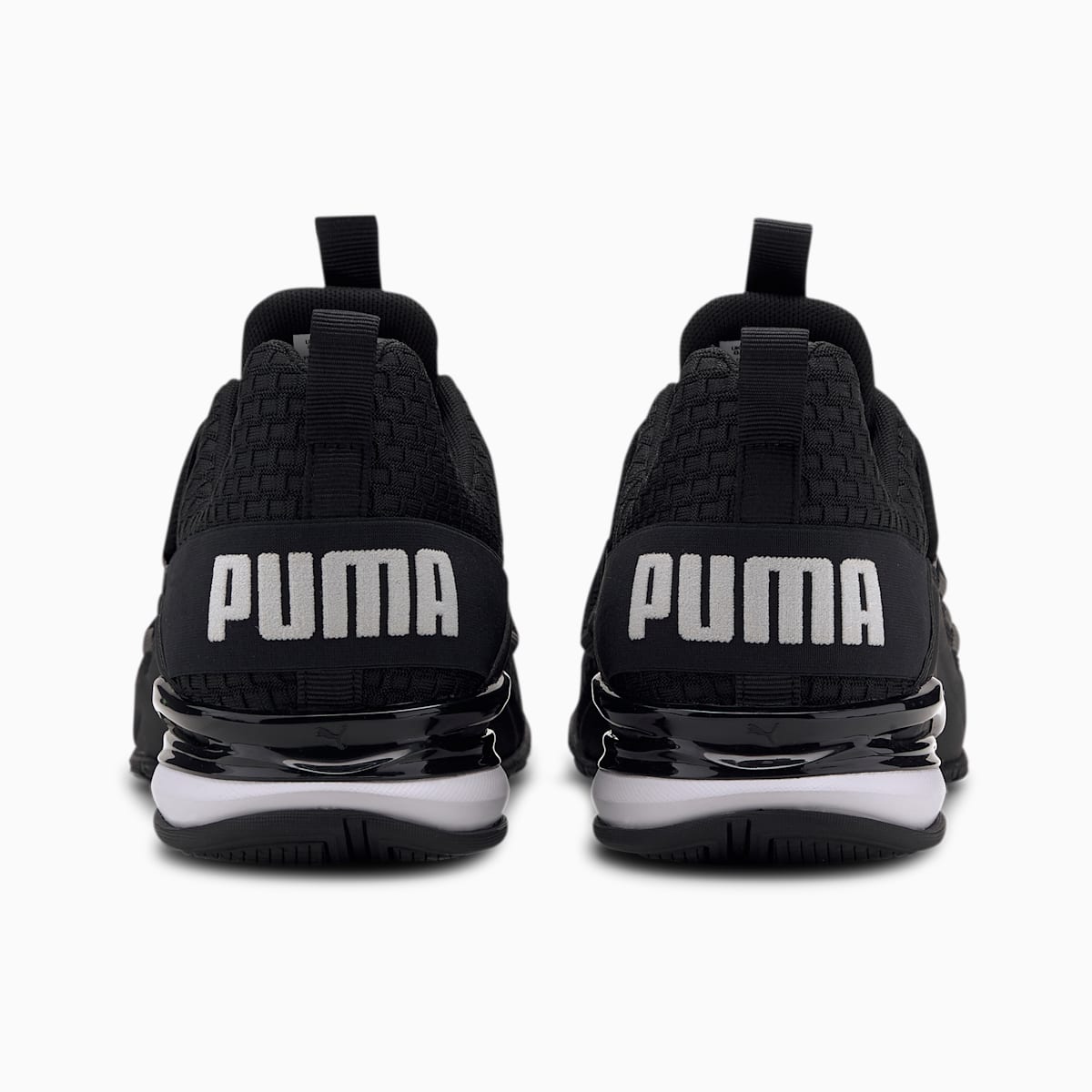 Pánské Běžecké Boty Puma Axelion Block Černé/Bílé | PU4319-N96