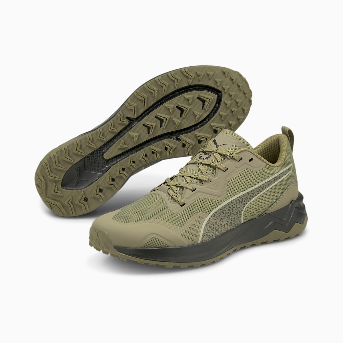 Pánské Běžecké Boty Puma Better Foam Xterra Zelene/Černé | PU7819-X80