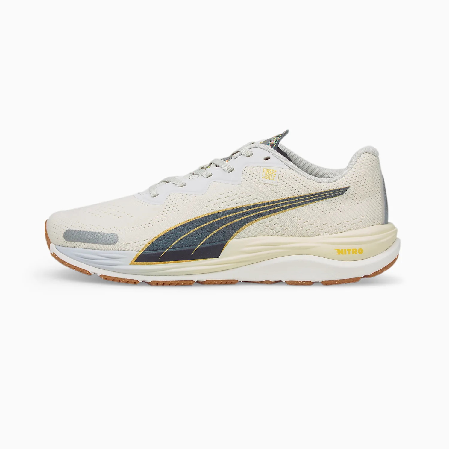 Pánské Běžecké Boty Puma PUMA x FIRST MILE Velocity Nitro 2 Béžový | PU9428-Y07