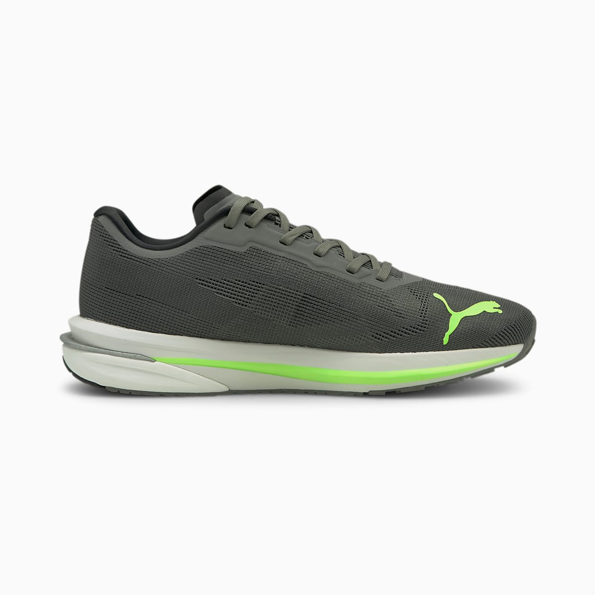 Pánské Běžecké Boty Puma Velocity NITRO Černé/Zelene | PU0185-G59