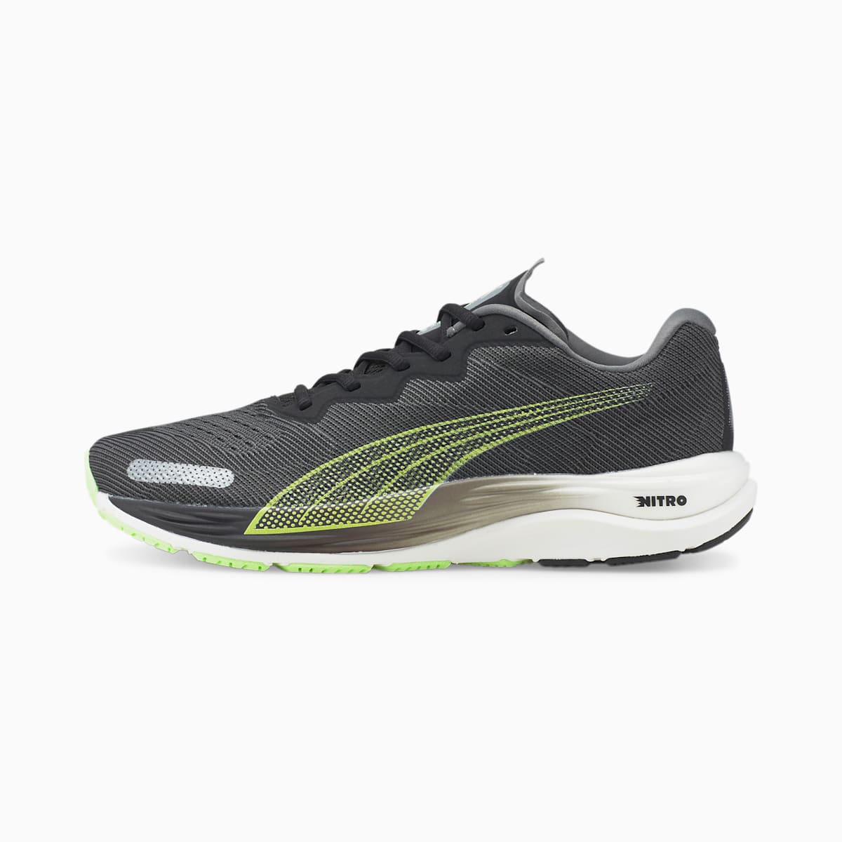 Pánské Běžecké Boty Puma Velocity NITRO 2 Černé/Světle Zelene | PU8967-J84