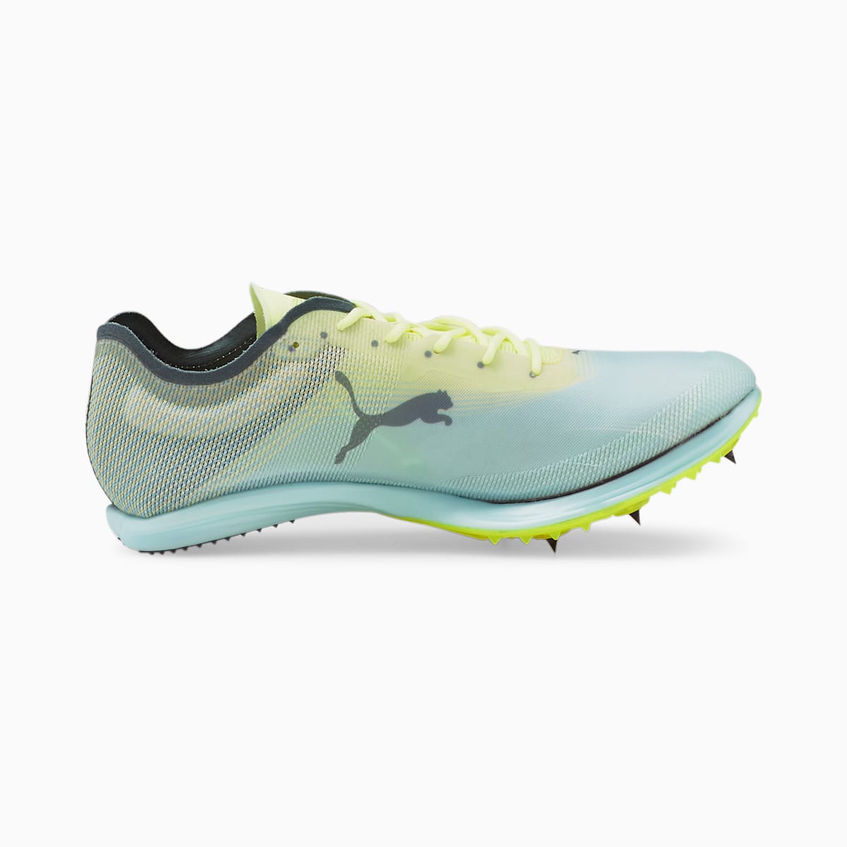 Pánské Běžecké Boty Puma evoSPEED Distance Nitro Elite Track and Field Blankyt/Světle Žluté | PU5264-K67