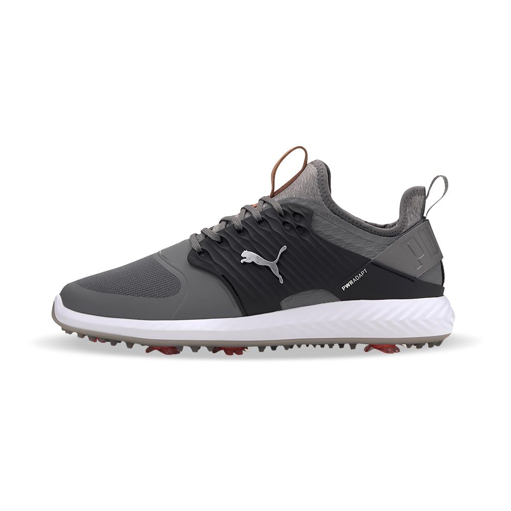 Pánské Golfové Boty Puma IGNITE PWRADAPT Caged Hnědožlutý/Stříbrné/Černé | PU3580-E29