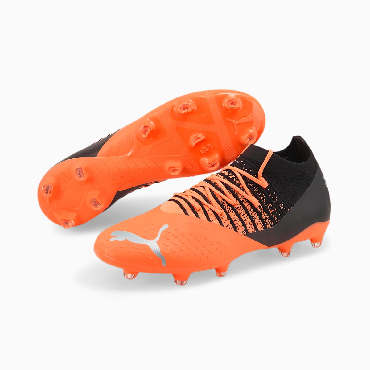 Pánské Kopačky Puma FUTURE 3.3 FG/AG Stříbrné/Černé | PU8293-V06