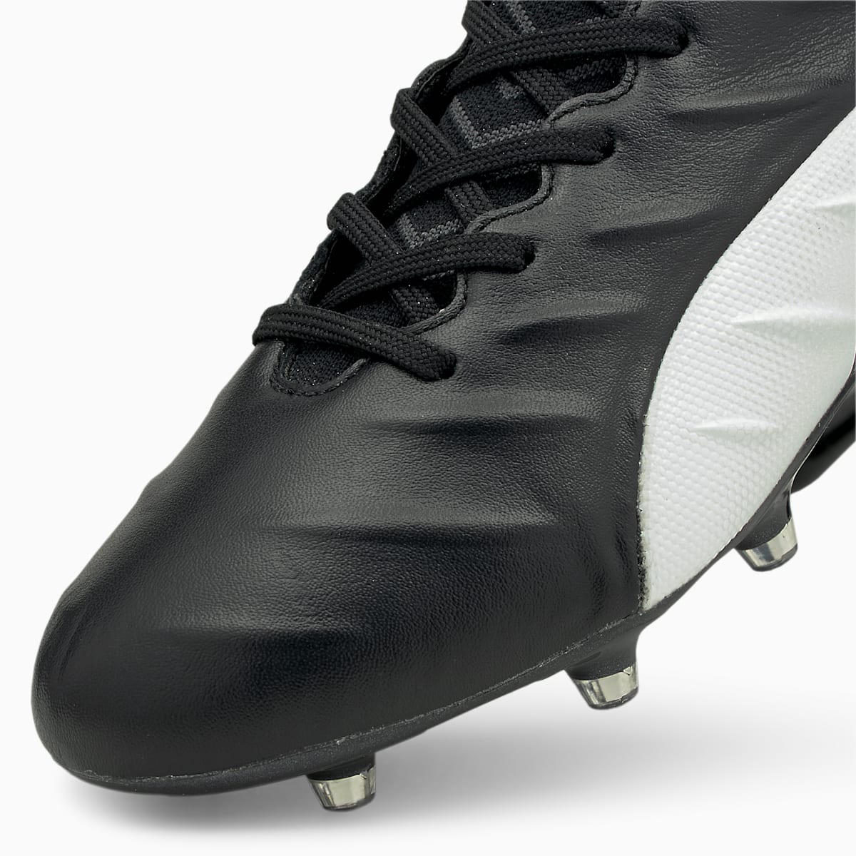 Pánské Kopačky Puma KING Platinum 21 FG/AG Černé/Bílé | PU8326-A92