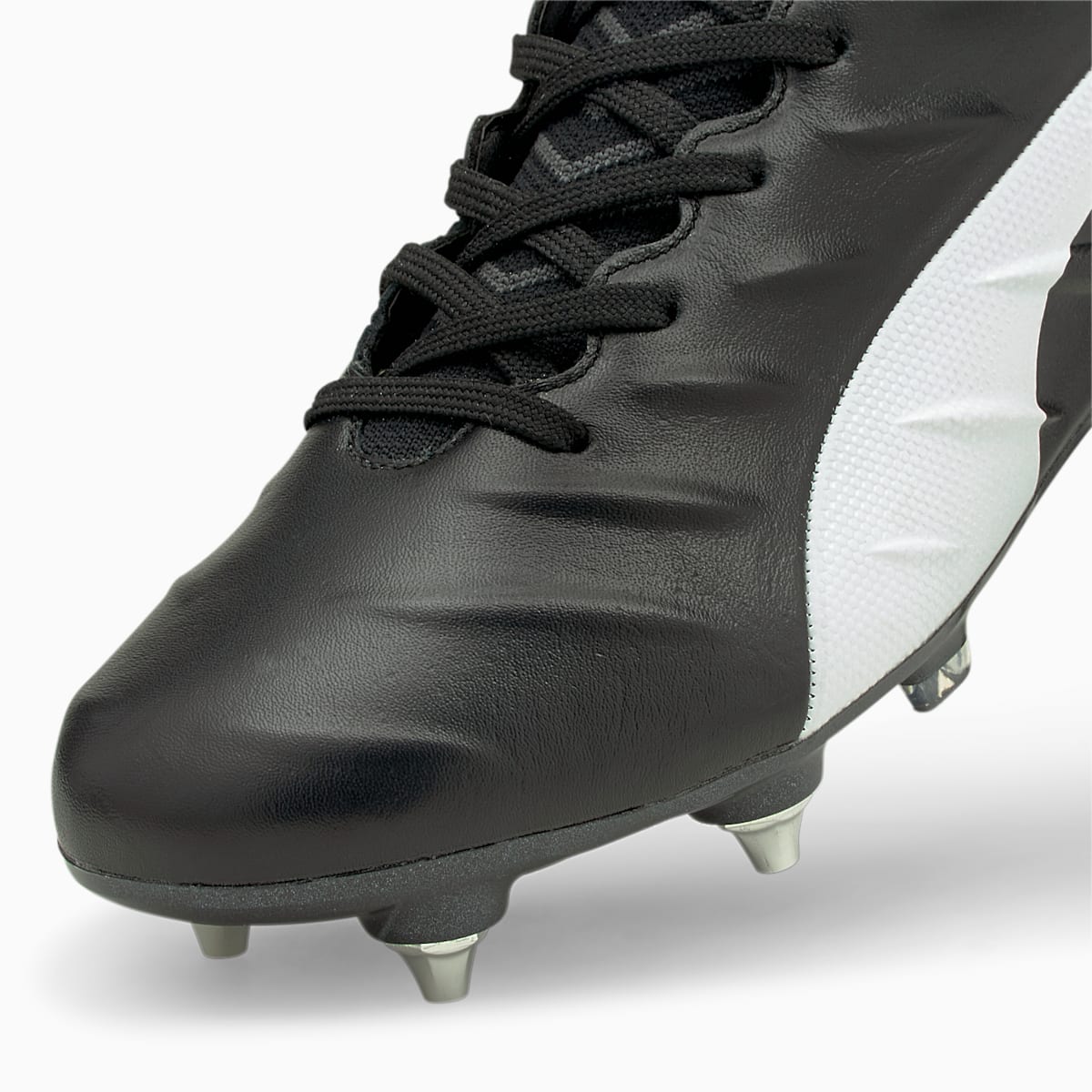 Pánské Kopačky Puma KING Platinum 21 MxSG Černé/Bílé | PU9048-D63