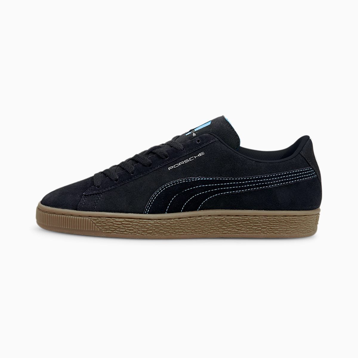 Pánské Moto Boty Puma Porsche Legacy Suede Černé | PU2136-A72