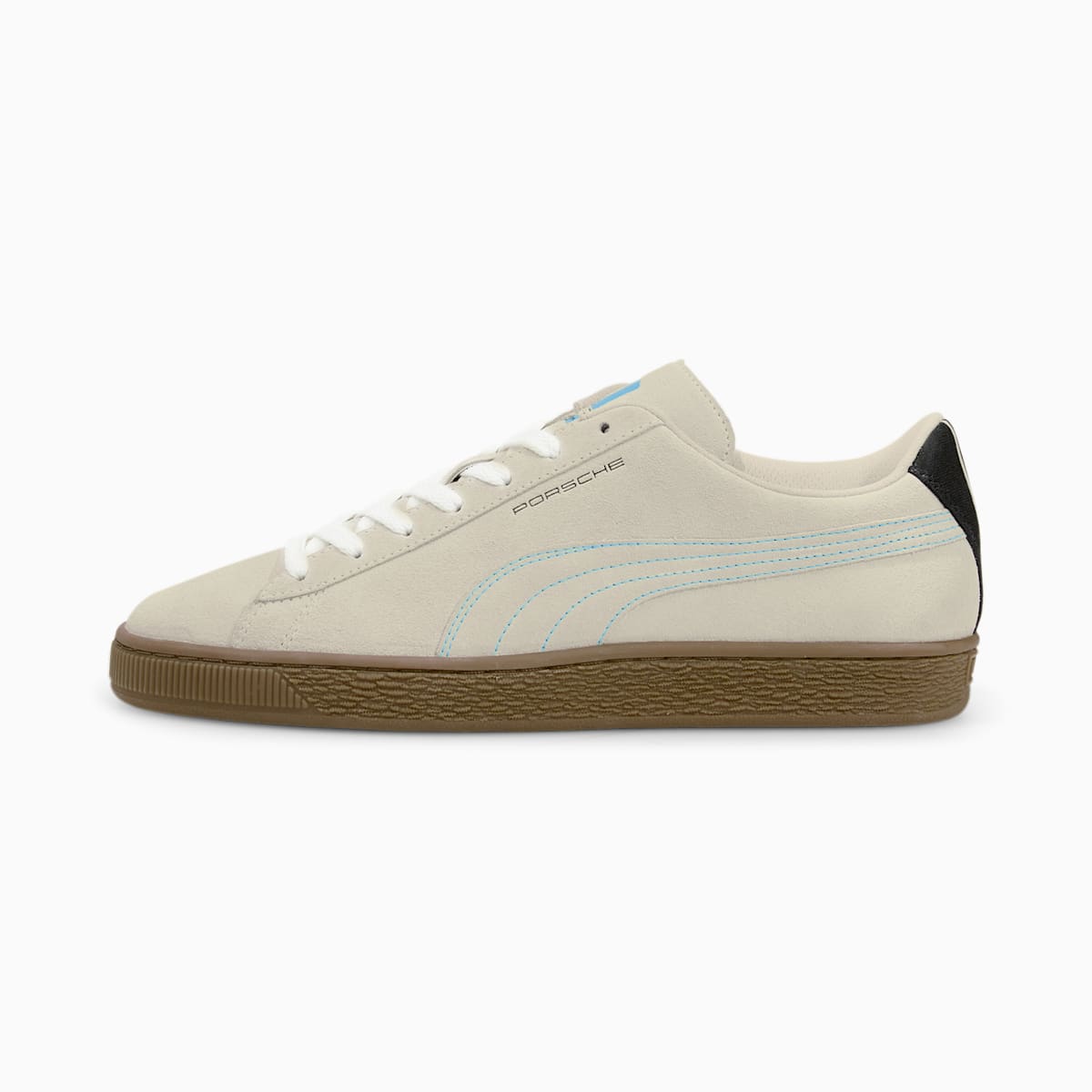 Pánské Moto Boty Puma Porsche Legacy Suede Bílé | PU7109-E21