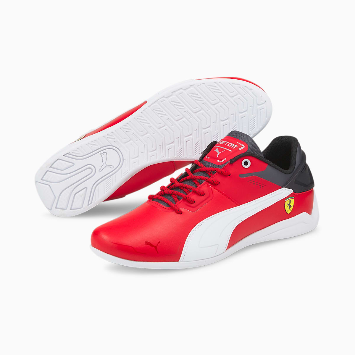 Pánské Moto Boty Puma Scuderia Ferrari Drift Cat Delta Bílé | PU5283-W52