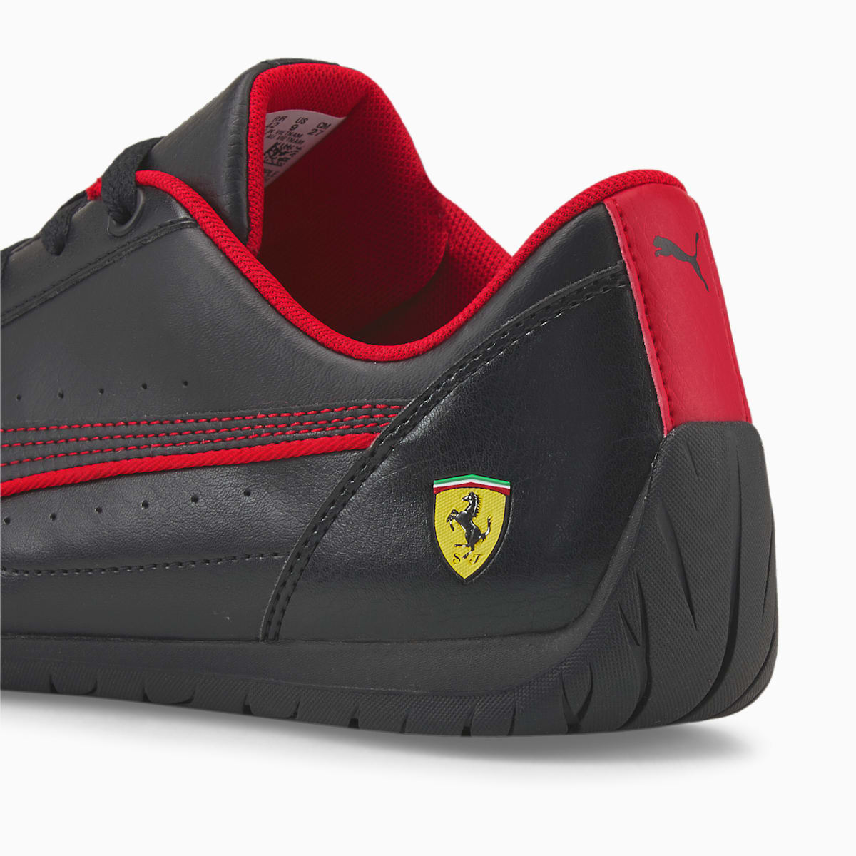 Pánské Moto Boty Puma Scuderia Ferrari Neo Cat Černé | PU2956-M70