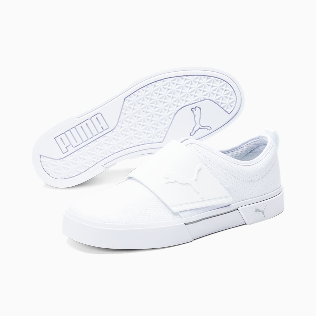 Pánské Slip On Puma El Rey II SlipOn Perf L Bílé | PU5749-D50