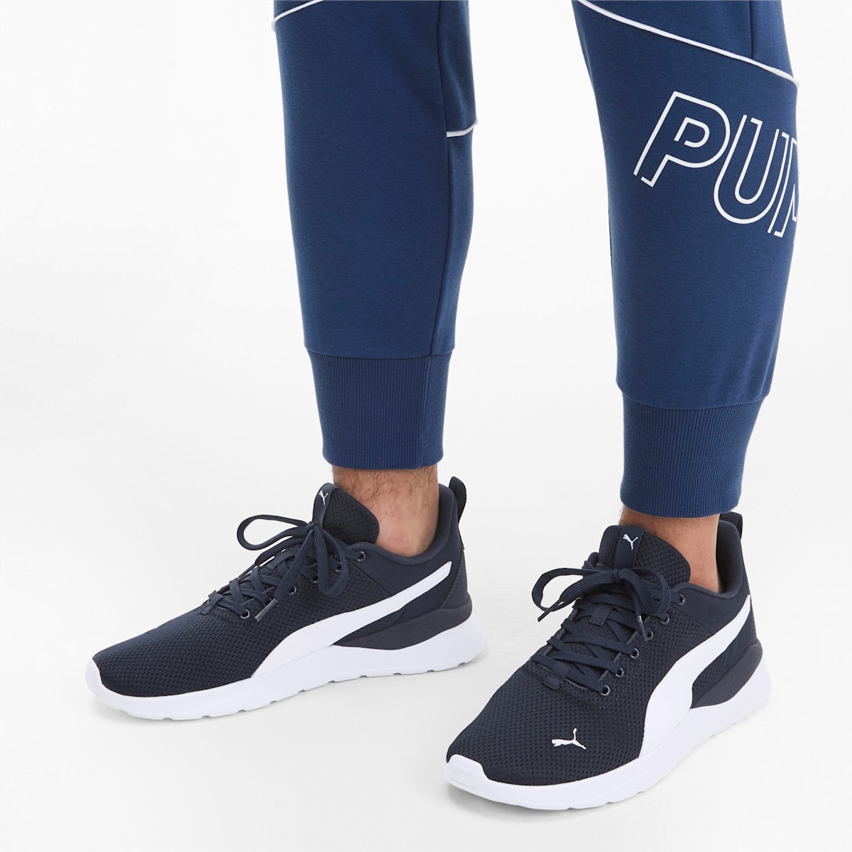 Pánské Tenisky Puma Anzarun Lite Tmavě Blankyt/Bílé | PU2574-J04