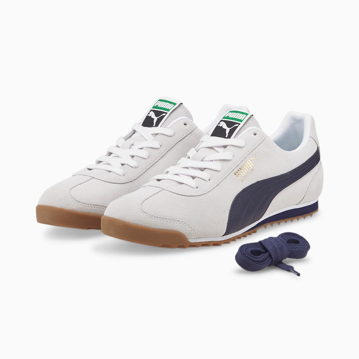 Pánské Tenisky Puma Arizona Classic Bílé/Tmavě Blankyt | PU1427-T37