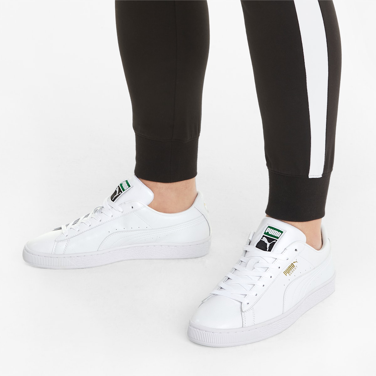 Pánské Tenisky Puma Basket Classic XXI Bílé | PU7423-W07