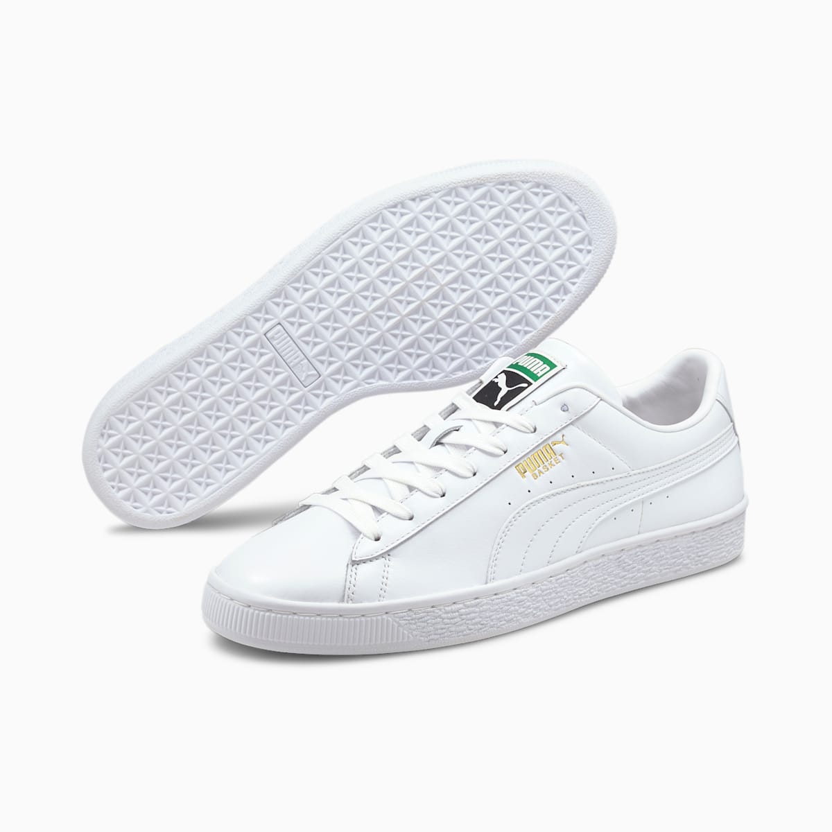 Pánské Tenisky Puma Basket Classic XXI Bílé | PU7423-W07