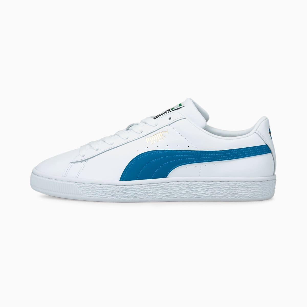 Pánské Tenisky Puma Basket Classic XXI Bílé/Blankyt | PU8572-A62