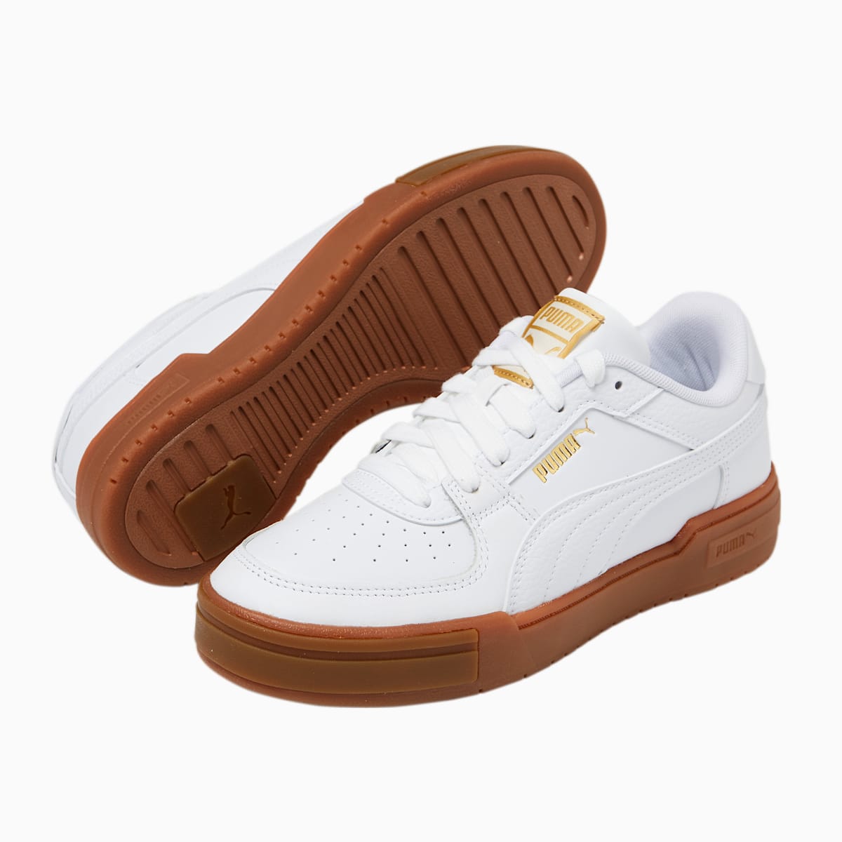 Pánské Tenisky Puma CA Pro Tumble Bílé/Zlaté | PU5827-P89