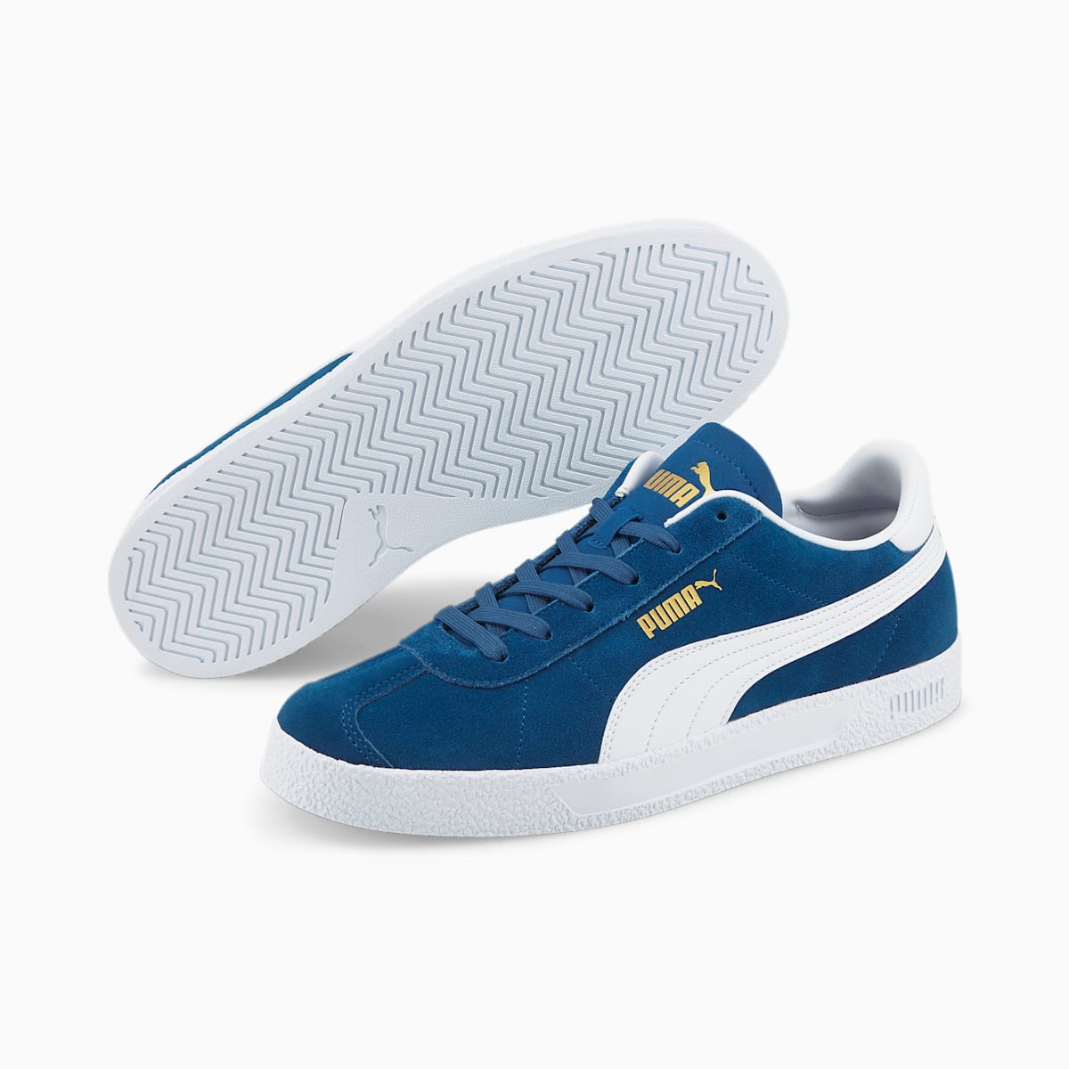 Pánské Tenisky Puma Club Blankyt/Bílé/Zlaté | PU2587-K48