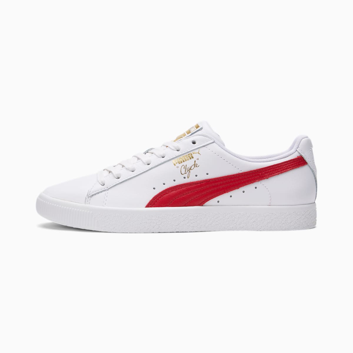 Pánské Tenisky Puma Clyde Core Foil Bílé/Růžové/Zlaté | PU6875-L34