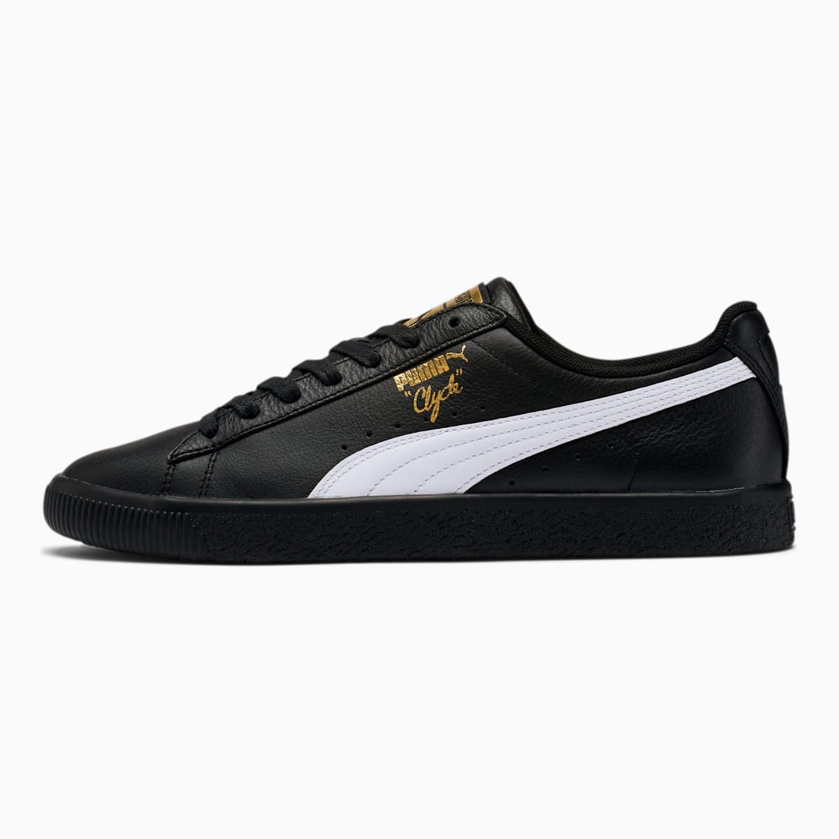 Pánské Tenisky Puma Clyde Core Foil Černé/Bílé/Zlaté | PU8016-E75