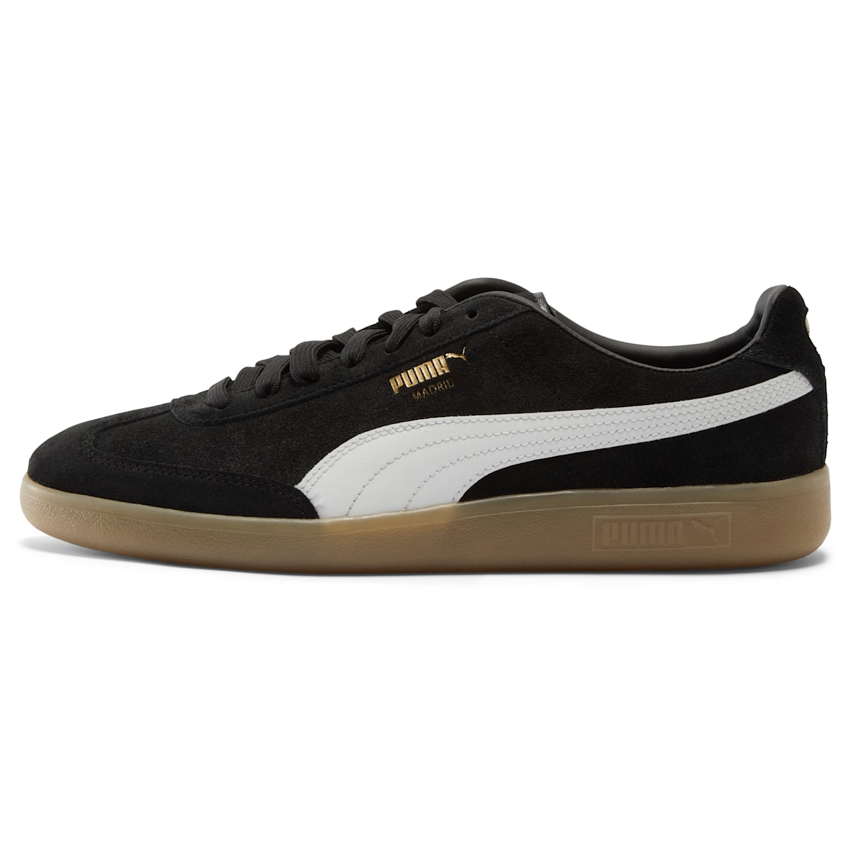 Pánské Tenisky Puma Madrid SD Černé/Bílé/Zlaté | PU5081-V67