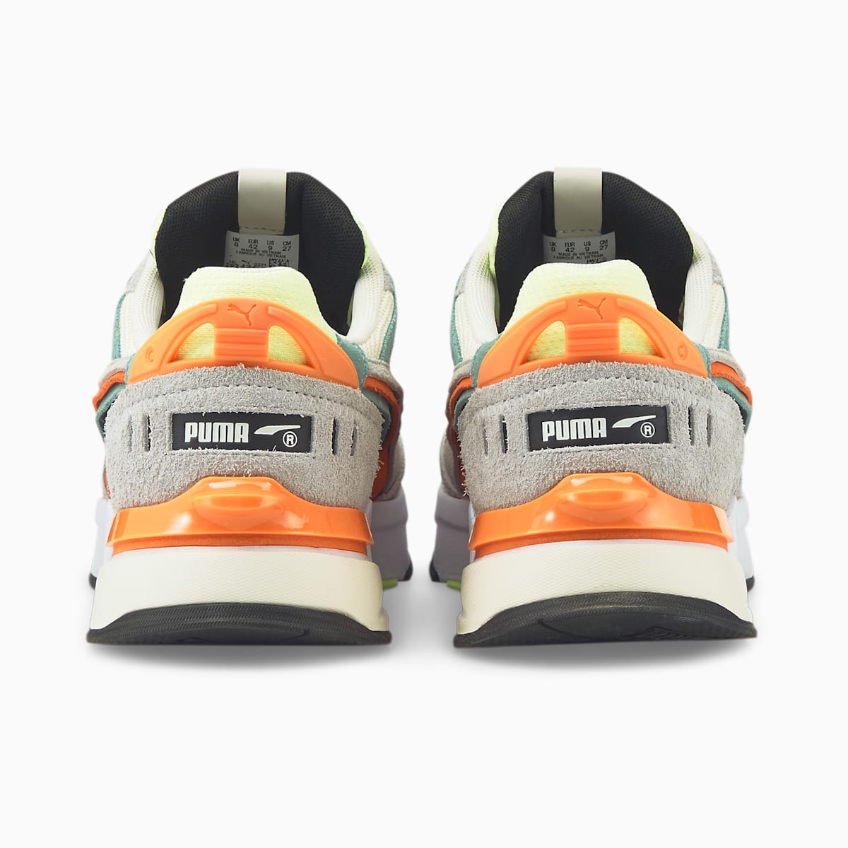 Pánské Tenisky Puma Mirage Sport Layers Bílé/Šedé Fialové/Tmavě Meruňka | PU4137-C95