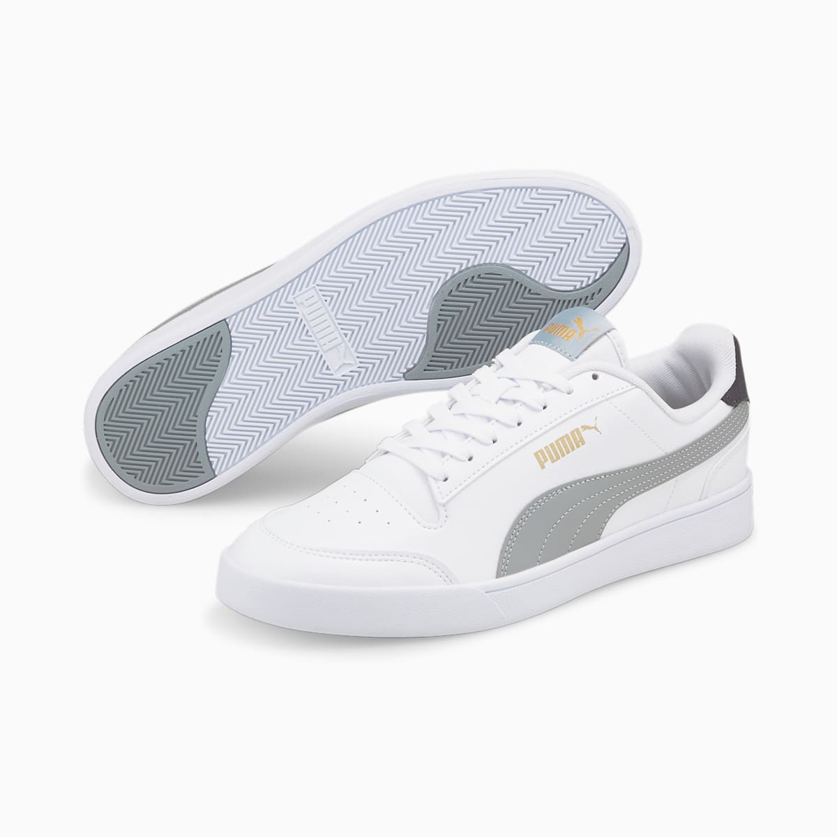 Pánské Tenisky Puma PUMA Shuffle Bílé/Zlaté | PU9231-X23